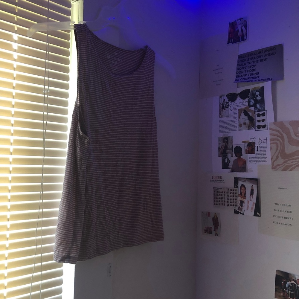 striped tank top